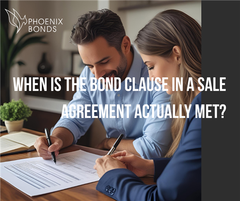 When Is the Bond Clause in a Sale Agreement Actually Met?